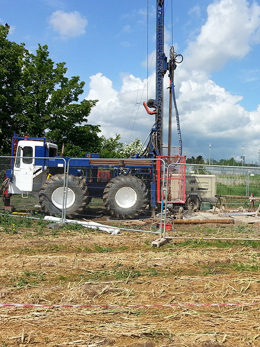 water well drilling work